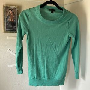 Green J. Crew sweater